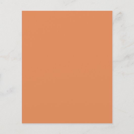 Value Pumpkins Fall Florals Weditation Flyer (Hinten)