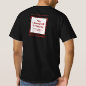 Value T-Shirt "Banner II" - QR - ORIGIN Collection (Rückseite)