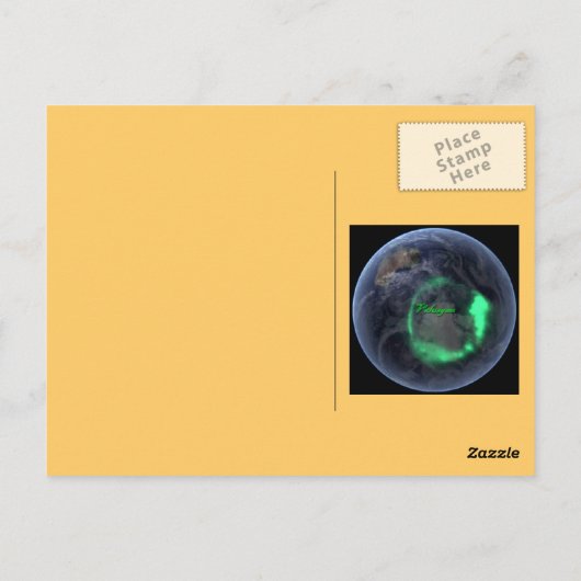 Valuegem Chiness Dragon Post Card Postkarte (Rückseite)