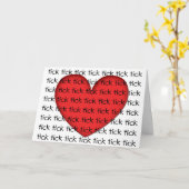 Valve Replacement-Grußkarte Karte (Gelbe Blume)