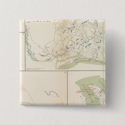 Valverde, Shiloh, Ft Craig, Roanoke Island Button (Vorderseite)