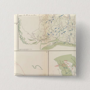 Valverde, Shiloh, Ft Craig, Roanoke Island Button