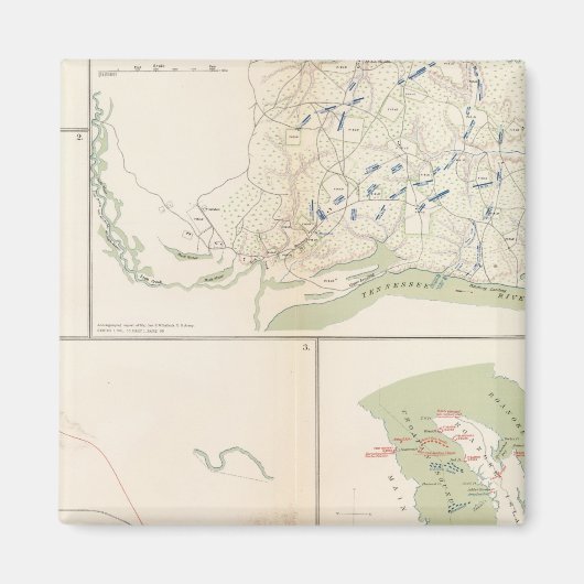 Valverde, Shiloh, Ft Craig, Roanoke Island Magnet (Vorne)