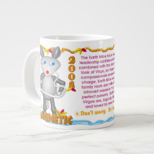 Valxart 2008 1948 2068 EarthRat Tierkreis Jungfrau Jumbo-Tasse