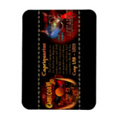 Valxart Capriquarius Capricorn Aquarius Cusp Magnet (Vertikal)