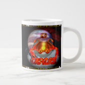 Valxart Gemincer ist Zwillings-Krebstierkreis Jumbo-Tasse (Rechts)