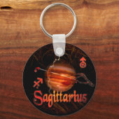 Valxart gothic Sagittarius zodiac Schlüsselanhänge Schlüsselanhänger (Vorderseite)