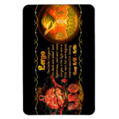 Valxart Gothic zodiac geboren Leo Virgo Cusp Magnet (Vertikal)