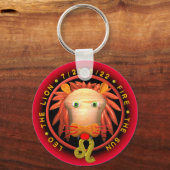Valxart Leo zodiac Schlüsselanhänger (Vorderseite)