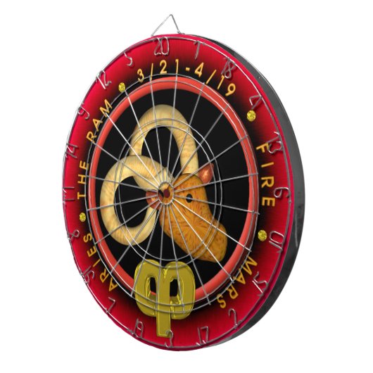 Valxart Widdertierkreis Dartscheibe (Vorderseite rechts)