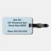 Vamonos Gepäckanhänger (Rückseite horizontal)