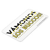 VAMONOS Los Buccos! Magnet mit Adresse XL (Linke Seite)