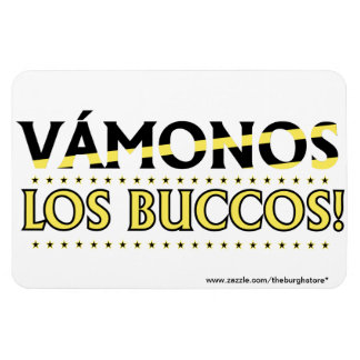 VAMONOS Los Buccos! Magnet mit Adresse XL