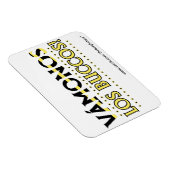 VAMONOS Los Buccos! Magnet mit Ladenadresse! (Rechte Seite)