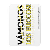 VAMONOS Los Buccos! Magnet mit Ladenadresse! (Vertikal)