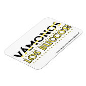 VAMONOS Los Buccos! Magnet mit Ladenadresse! (Linke Seite)