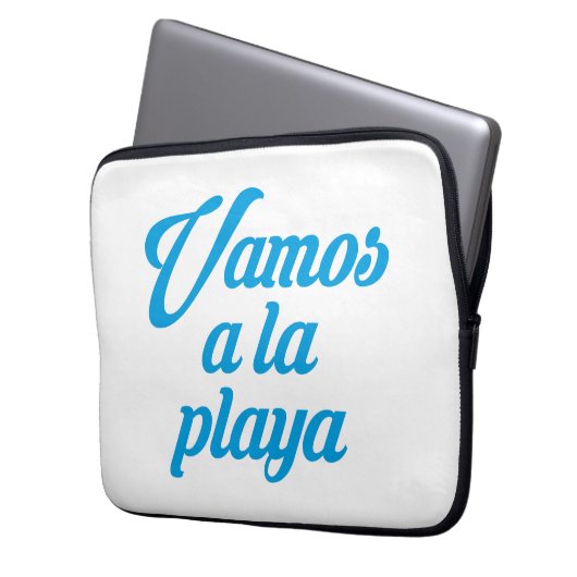VAMOS A LA PLAYA LAPTOPSCHUTZHÜLLE (Vorderseite Links)