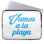 VAMOS A LA PLAYA LAPTOPSCHUTZHÜLLE (Vorderseite)