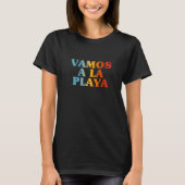 Vamos a la Playa Lasse zum sonnigen Sonnenaufgang T-Shirt (Vorderseite)