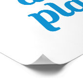 VAMOS A LA PLAYA POSTER (Ecke)