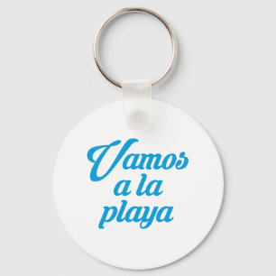 VAMOS A LA PLAYA SCHLÜSSELANHÄNGER