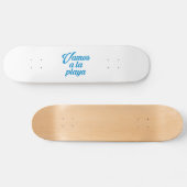 VAMOS A LA PLAYA SKATEBOARD (Horizontal)