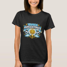 Vamos Argentina Patriotisches Fußballdesign | Arge