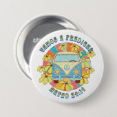 Vamos im Vintagen Stil Spaniens Button (Vorne & Hinten)