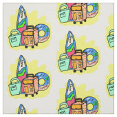 Vamos pa la playa Stoff (Muster)