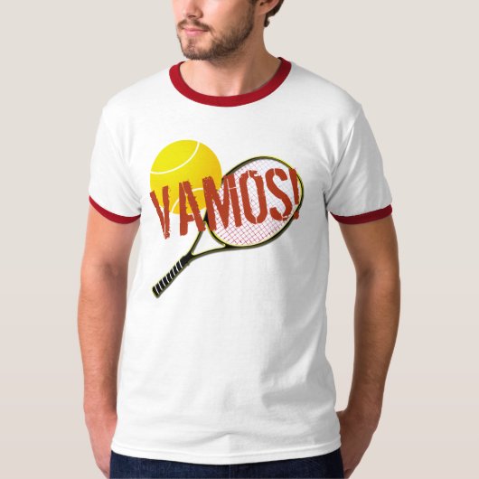 Vamos Tennis T-Shirt (Vorderseite)