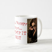 VAMP ES HERAUS Kaffee-Tasse Kaffeetasse (VorderseiteRechts)