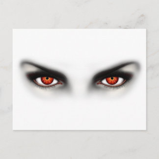 Vamp Eyes Postkarte