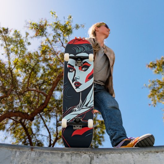 Vamp Girl Skateboard (Außen 1)