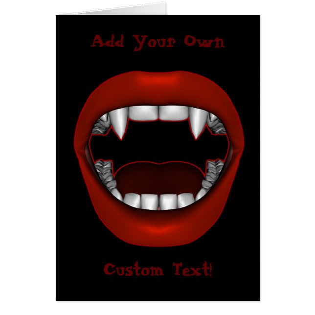Vamp Mouth Card (Vorne)