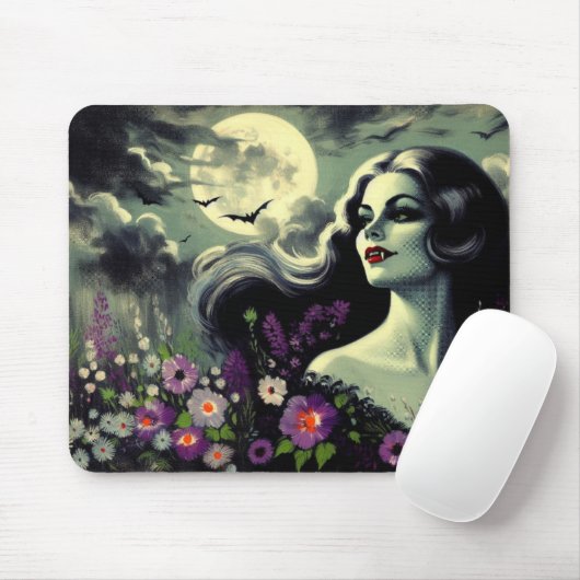 Vamp Noir Mousepad (Mit Mouse)