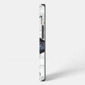 Vampir-Abstrakte Kunst iPhone Hülle (Linke Seite)