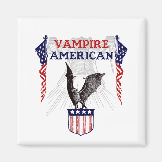 Vampir Amerikaner Magnet (Vorne)