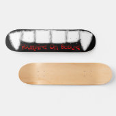 Vampir an Bord Skateboard (Horizontal)