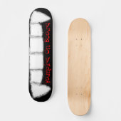 Vampir an Bord Skateboard (Vorderseite)