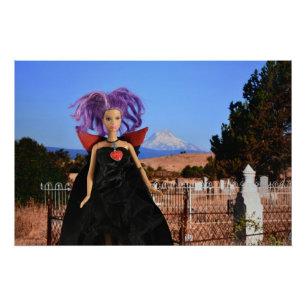 Vampir besucht den Friedhof Poster