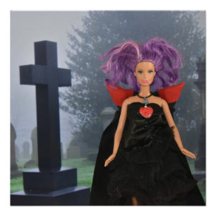 Vampir besucht den Friedhof Poster