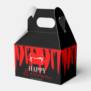Vampir-Blut-Lippen Halloween-Geburtstagsfeier     Geschenkschachtel