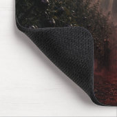 Vampir-Blutorchidee Dunkler Realismus Mousepad (Ecke)