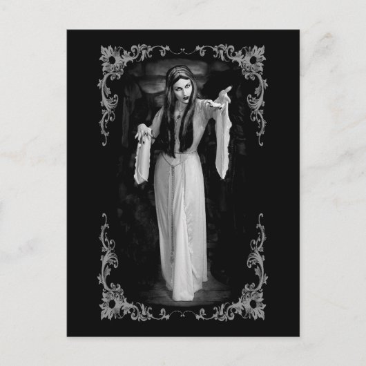 Vampir-Braut - Postkarte #2 (Vorderseite)