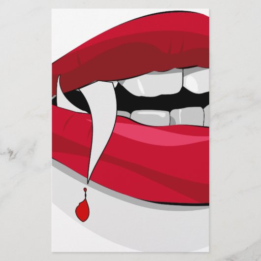 Vampir Briefpapier (Vorderseite)