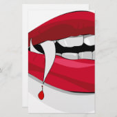 Vampir Briefpapier (Vorne/Hinten)