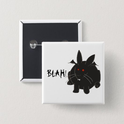 Vampir Bunneh Button (Vorne & Hinten)