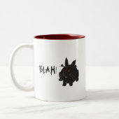 Vampir Bunneh Zweifarbige Tasse (Links)