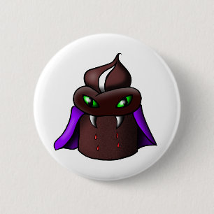 Vampir-Cupcake-Button Button