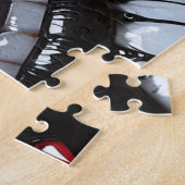 Vampir-Dämonen-Porträt – Gothic-Horror-Fantasy-Kun Puzzle (Seite)